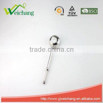 WCT104 Good Quality Hot Sale 304 Material Mesh Tea Ball Tea Infuser Tea Strainer Long Chain photo-2