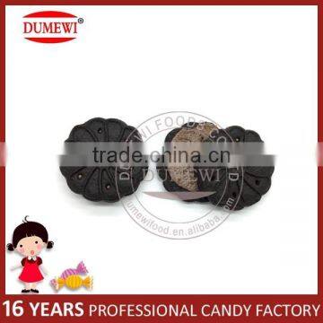 Yummy Cream Sandwich Mini Center Filled Black Biscuits photo-6