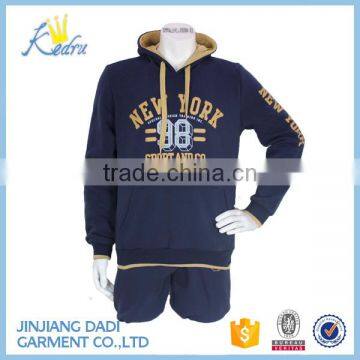 Apparel stock cheap embroidery Men Tracksuit