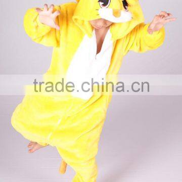 Winter Sport Footless Lion Pajamas With Drop Seat Family Onesie photo-2
