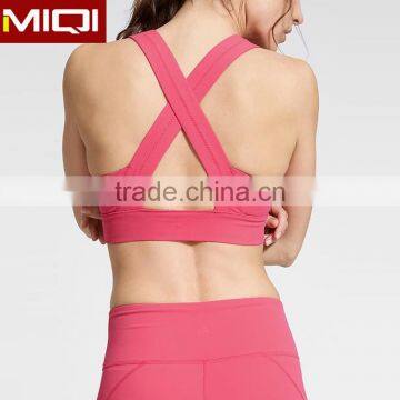 High quality hot sale Competitive price spandex custom elastic sports bra