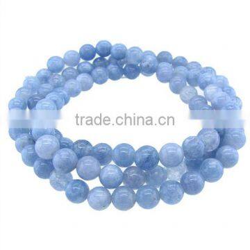 3 Layers Natural Agate Stone Beads Bracelets Women Lucky Gemstone Beads Stretch Bracelets for Birthday Gifts 2016 photo-2