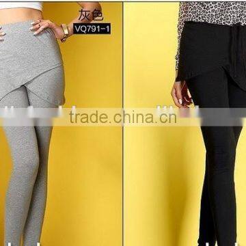 Korean design hot sell crossed ladies leggings