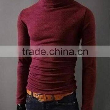 Eco-Friendly Factory Custom Turtleneck Wholesale T-shirts photo-2