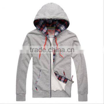 New Product China Wholesale Professional 100% Cotton Zipper Hoody photo-2