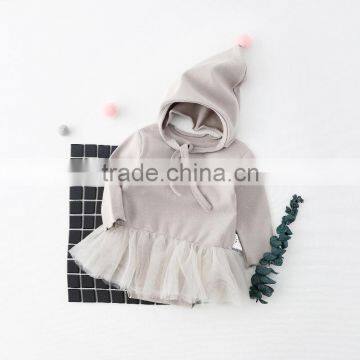 5pcs/lot Toddler Girls Rompers Princess Cotton Mesh Princess Long Sleeve Jumpsuit Infant Girl Romper Clothes photo-2