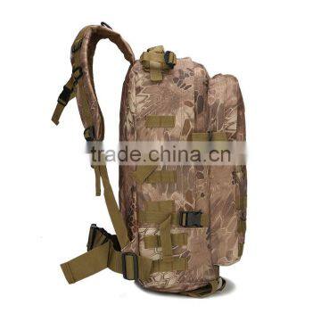 Outdoor Tactical Packet Man Backpack Army Camouflage Backpack 3D Movement Backpack photo-5