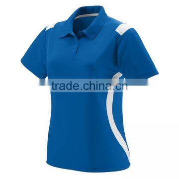 100% Polyester Antibacterial Fabric Wholesale Women Dry Fit Custom Polo Shirt photo-4