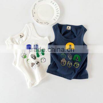 S17364A 2017 Summer Beach Boys Kids Tank Top photo-4