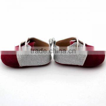Wholesale Soft Prewalker Oxford Baby Shoes Genuine Leather Shoes photo-6