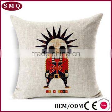 Cartoon Charactor Printing Chair Cushion Pillow Cover photo-2