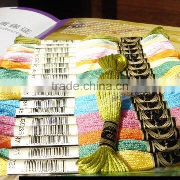 Embroidery Flosses 447 Colors Cotton Threads Cross Stitch 8m per Piece photo-2