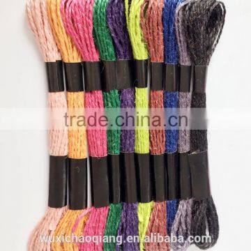 Decorative Hemp Rope Colored Hemp Rope Knitting Rope photo-2