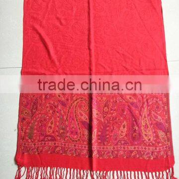 New Design Winter Women's Pashmina Stole Scarves Long Printed Shawls photo-3