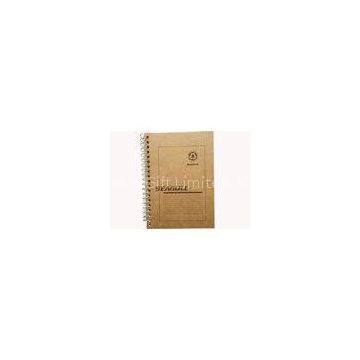 350GSM kraft paper cover 50sheets, 70GSM Recycled Paper Notebook