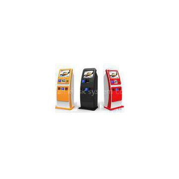 Coin Acceptor , Bill Acceptor Payment Touch Screen Kiosk Customer Service