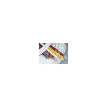 Silicone Rubber Fiberglass insulating Sleeving(inside fiber and outside rubber)