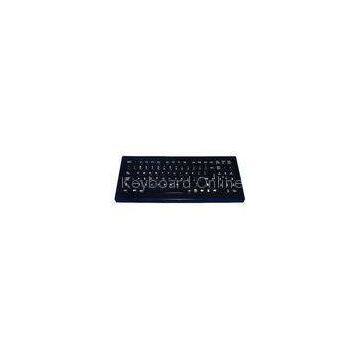 IP65 dynamic industrial pc keyboard with high quality durable black titanium