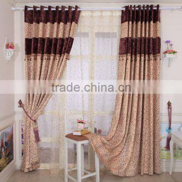 Colorful bling bling Eco-friendly window curtain