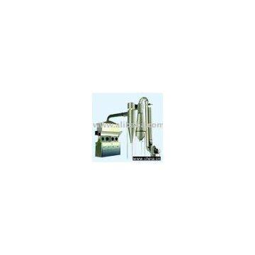 Horizontal fluidizing drier