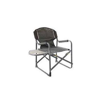 Steel Director Chair with Small side Table, 600D polyester camping chair/ fishing chair China supplier