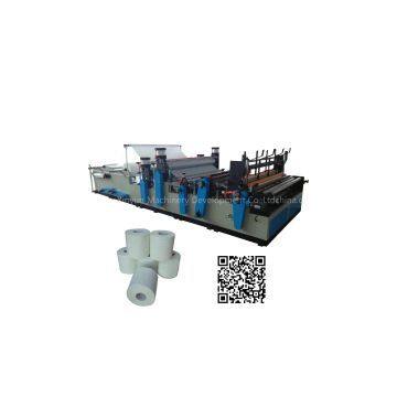 Full Automatic rewinding and perforating tissue roll small toilet paper making machine price