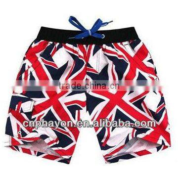 british flag stripe men swimwear board shorts, swimming trunks ,mens swim summer surf shorts