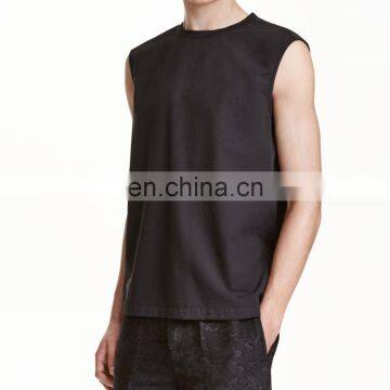 Wholesale streetwear fashion 100 cotton men tank top