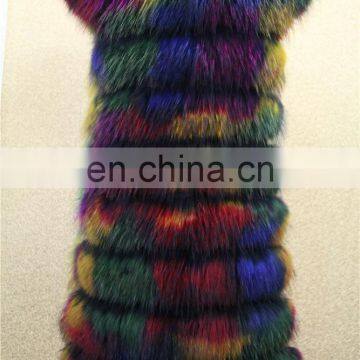 High Quality Fur Coat And Garment / Winter Long Real Raccoon Fur Coats For Women photo-2