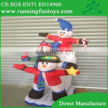 Big Three Snowman Inflatable Christmas Decorations