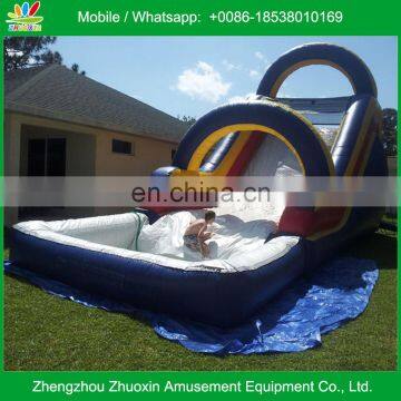 Inflatable Slide Big Dipper Water Slide with Pool