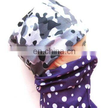 Wholesale 100% Polyester Bandana Full Mold Logo Printing Sports Multifunctional Tube Dot Bandana