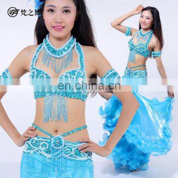 Beading Tassel Sequins Sexy Austrial Bellydance Costumes photo-2