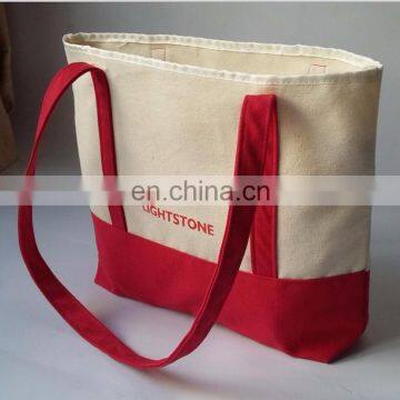 Custom Print Wholesale Recycle Cotton Canvas Tote Bag photo-2