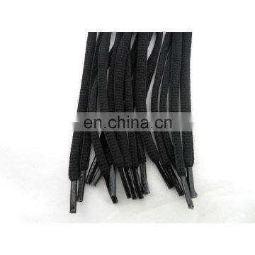 custom black athletic basketball shoe laces