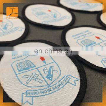 Iron on Flag Woven Embroidery Garment Patch photo-3