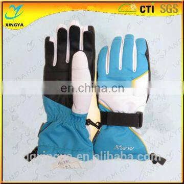 Custom Logo Band Winter Ski Gloves For Adults Outdoor Sport Glove