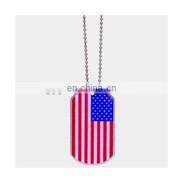 2016 American logo custom flag dog tag