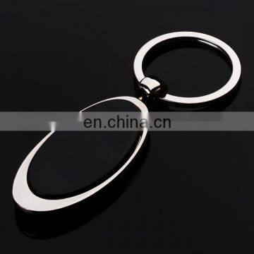 zinc alloy metal brand keychain car brand keychain oval brands keyring Guangzhou