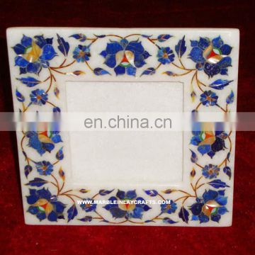 Pietre Dure Marble Inlay Handmade Photo Frames