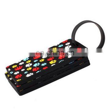 Fashion Style Reasonable Price Custom Non-Toxic Rubber Luggage Bag Tags photo-3