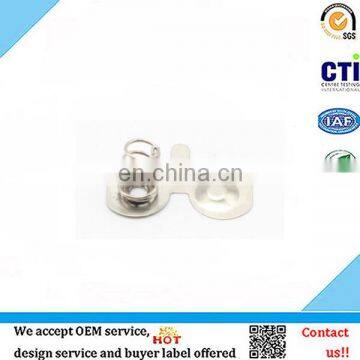 OEM high peformance aaa metal battery contact spring steel plate