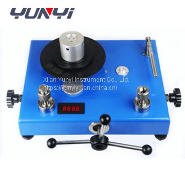 digital dead weight tester pressure transmitter gauge calibration equipment