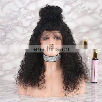Natural Color Wholesale Price Good Quality Virgin Brazilian Human Hair Full Lace Wig photo-3