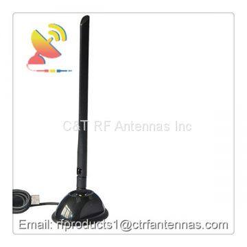 Dipole Antenna 868 MHz Magnetic Antenna with SMA Male Connector RG Cable Sucker Antenna