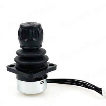 RunnTech Multi-axis Hall Contactless Self-centering Fingertip Analog Output Joystick