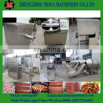 Automatic Hot Dog Making Machine/pork 1 to 3 Tons per Day Sausage Production Line Tel: 008618037101692