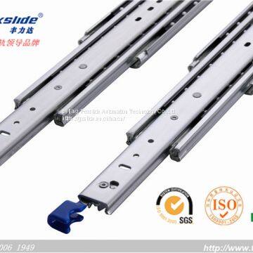 heavy duty table drawer slide rail 1000mm lock in and out for mechanical devices