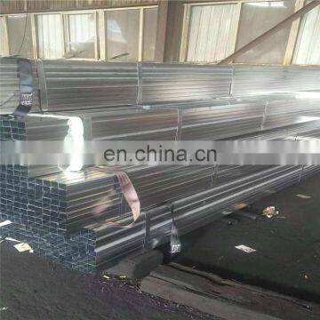 Plastic galvanized square pipe price list made in China