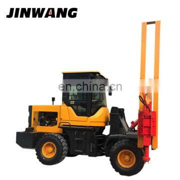 Hydraulic Press Hammer Guardrail Pile Driver Used for Highway Piling photo-2